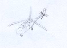 Helikoptra - Myslel jsem, e by mohla bt statickou st njak budovy